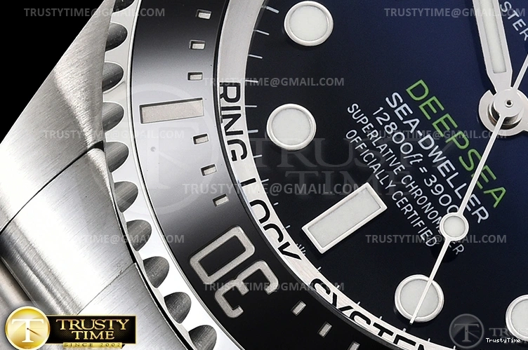 1210 Colorful ROLSD097A – Deep Sea Dweller Blue 126660 904L SS Noob V10 A 1019